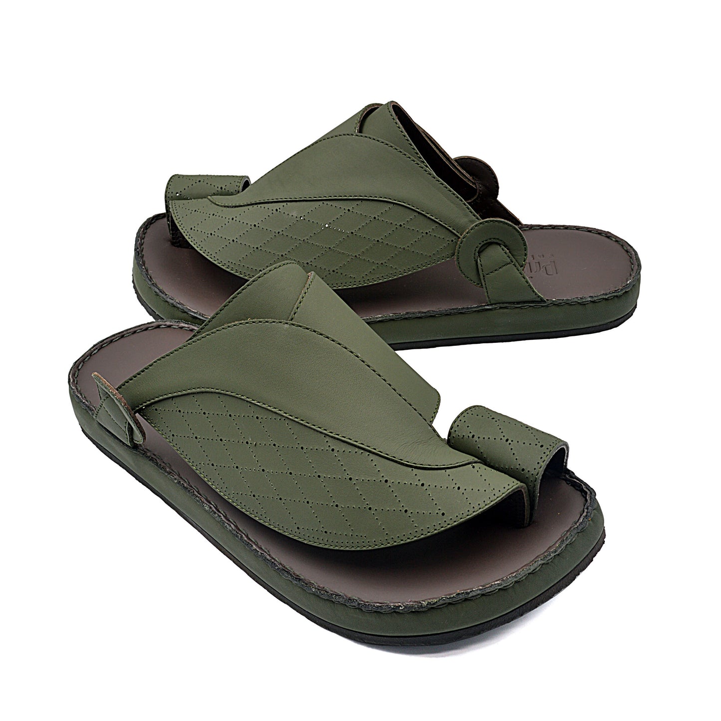 Piatto Nouvo Rombi Perforato Rubbercalf