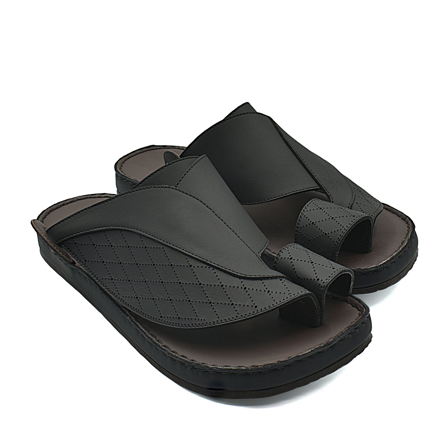 Piatto Nouvo Rombi Perforato Rubbercalf