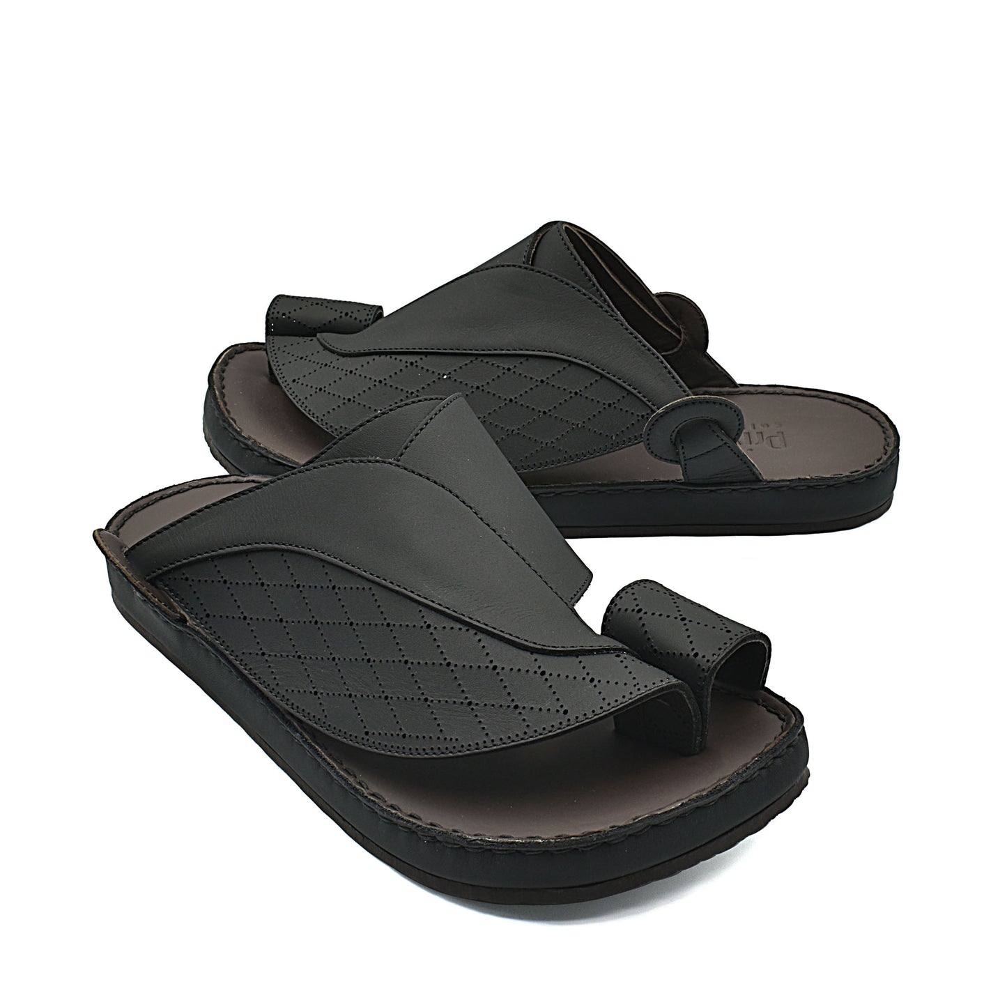 Piatto Nouvo Rombi Perforato Rubbercalf